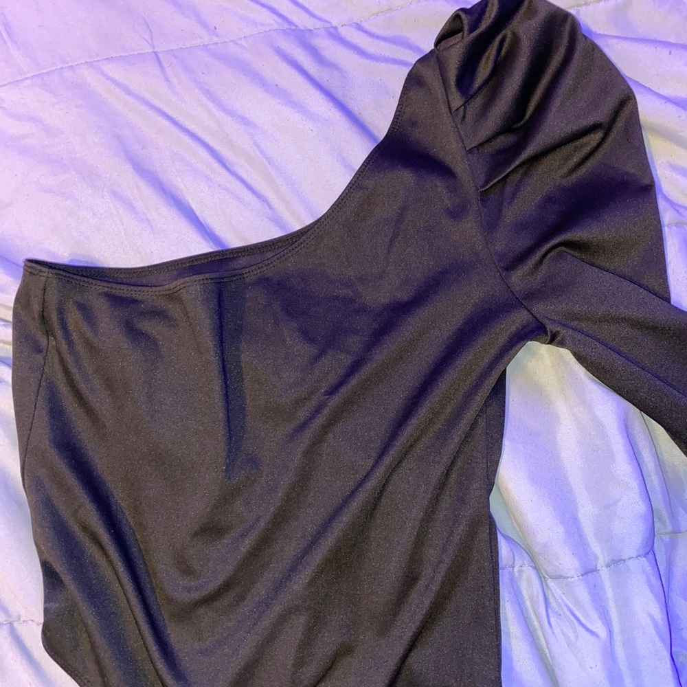 Black Off The Shoulder Bodysuit